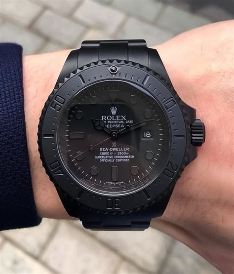 rolex black edition for sale|all black Rolex for sale.